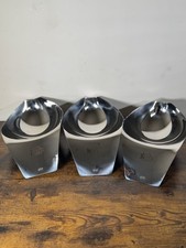 Rösle Foodcup 18/10 Stainless Steel Kettle Chip Branded 20cm Lot Of 3 