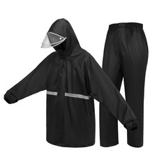 Rain Suit for Men Women Lightweight Waterproof Rain Coat Jacket & Trousers Sets