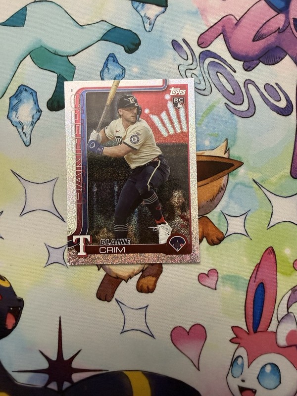 2025 Topps Update Sandglitter- Blaine Crim #US205