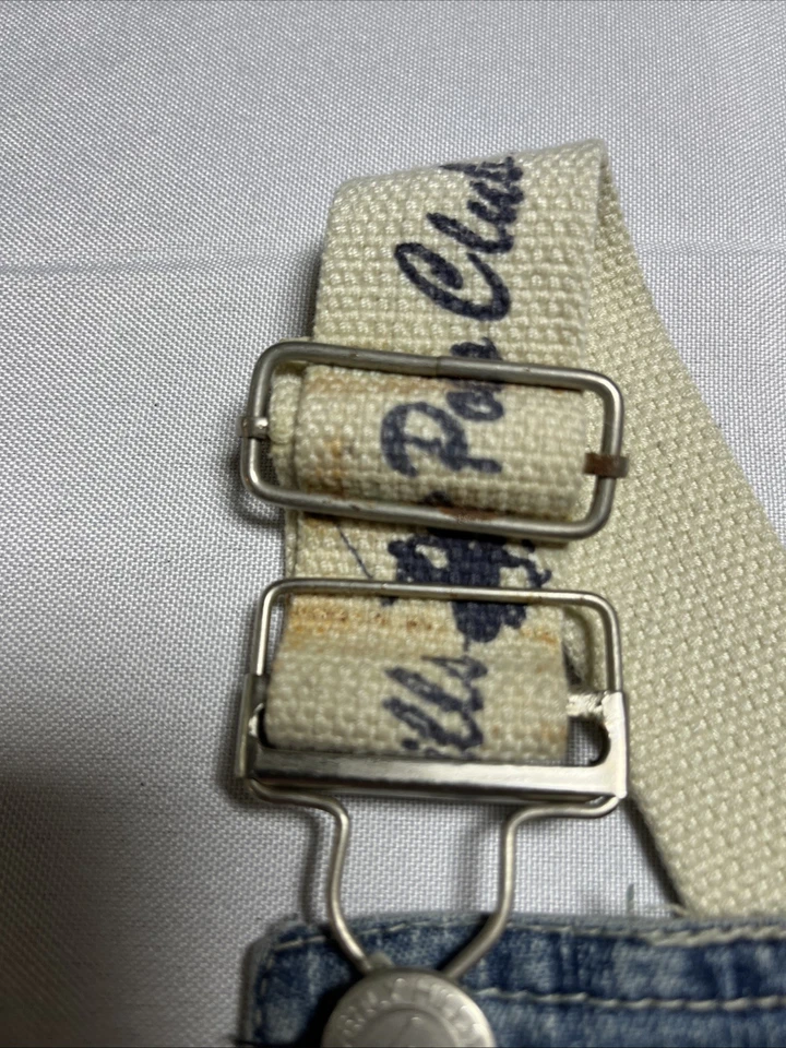 Винтажный Beverly Hills поло клуб Kids девочек джинсовой ткани комбинезон джемпер юбка 4T фотографии - Изображение 2 из 4