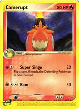 Pokemon TCG Camerupt EX Dragon 24/97 E-Series Regular Uncommon HP on eBay