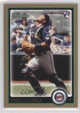 2010 Bowman Draft Gold Drew Butera #BDP89 0q5