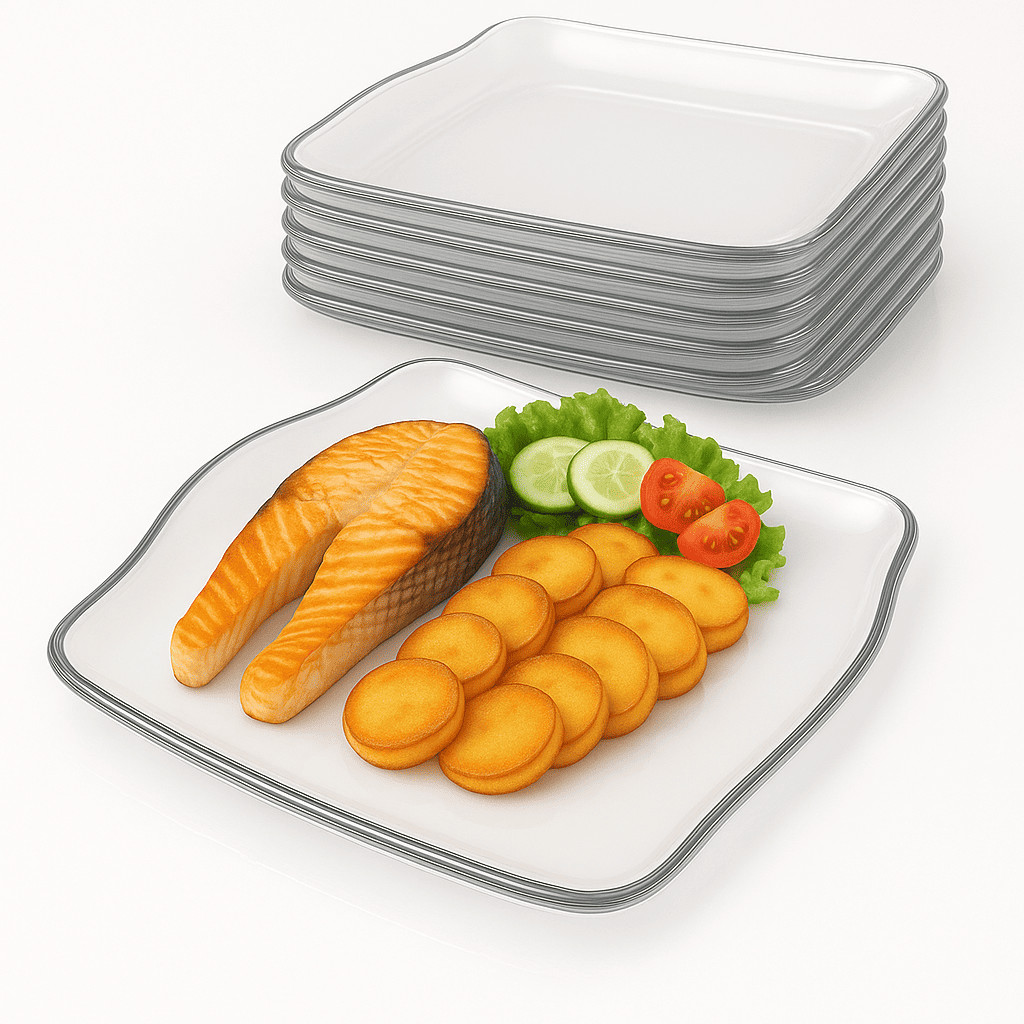 12 Speiseteller Hochwertige Glasteller Essteller Glas Flachteller Flach Teller