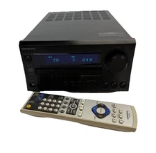 Onkyo CR-325 Home Audio CD Compact Disc Player AM/FM Stereo w/ Remote Bundle