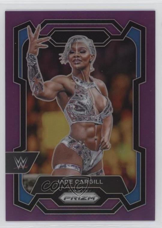 2024 Panini Prizm WWE Purple Prizm 90/149 Jade Cargill #126 1co7