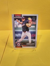 2026 Topps Series 1 #36 ANDRY LARA Washington Nationals RC Baseball Card