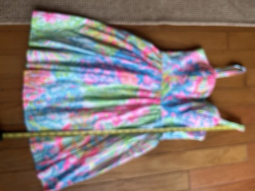 Vestido Lilly Pulitzer Multi lovers Coral Ardleigh Talla 4 S92 - Imagen 8 de 10
