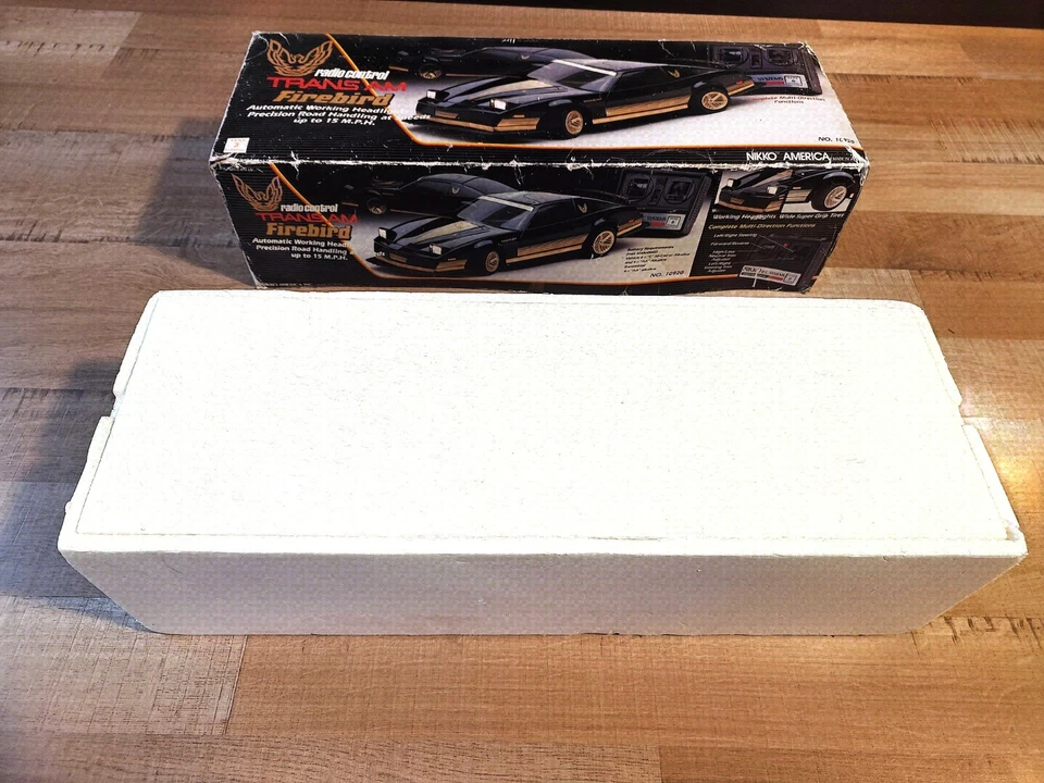 Nikko Firebird Trans Am Vintage Remote Control Car - Image 2 of 4