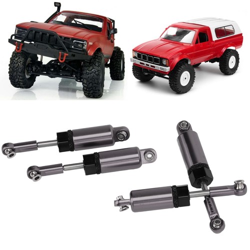 4 szt. metalowy regulowany amortyzator RC do pilota zdalnego sterowania MN 1/16 FO - Zdjęcie 15 z 23
