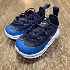 Nike Air Max Axis Shoes Boys Size 3C Midnight Navy Blue Sneakers AH5224-402