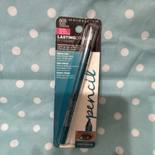 Maybelline Lasting Drama EyeStudio Gel Pencil 609 Silken Turquoise RARE As Is