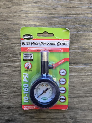 #ad #ad Slime Elite High Pressure Guage Good For 10 160 PSI $4.99