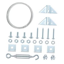 HOME MASTER HARDWARE Anti Sag Gate Kit for Wooden Fence Plated 1 Pack Zinc