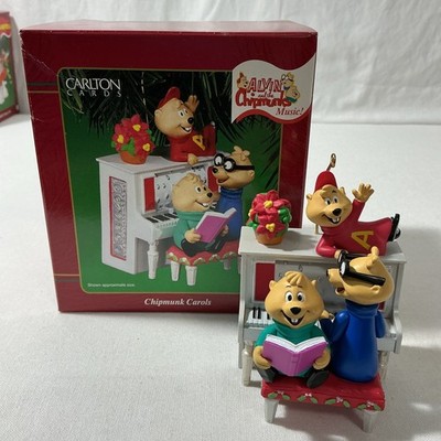 Carlton Cards  Chipmunk Carols Alvin Ornament