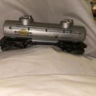 Lionel O Gauge #6465 Sunoco Two Dome Tank Car Post War Era Without Box Vintage — photo 3