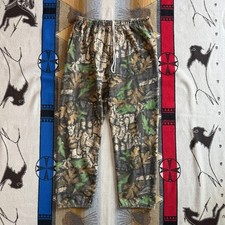 Vintage 90s Jerzees Bigwoods Camo Camouflage Sweatpants Size 2XL Hunting Outdoor