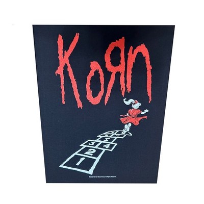 Large Korn Follow The Leader Sew On Battle Jacket Patch - OFFICIAL