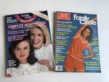 VTG Family Circle Great Ideas Beauty Guide & Cheryl Tiegs Cover Magazines Lot