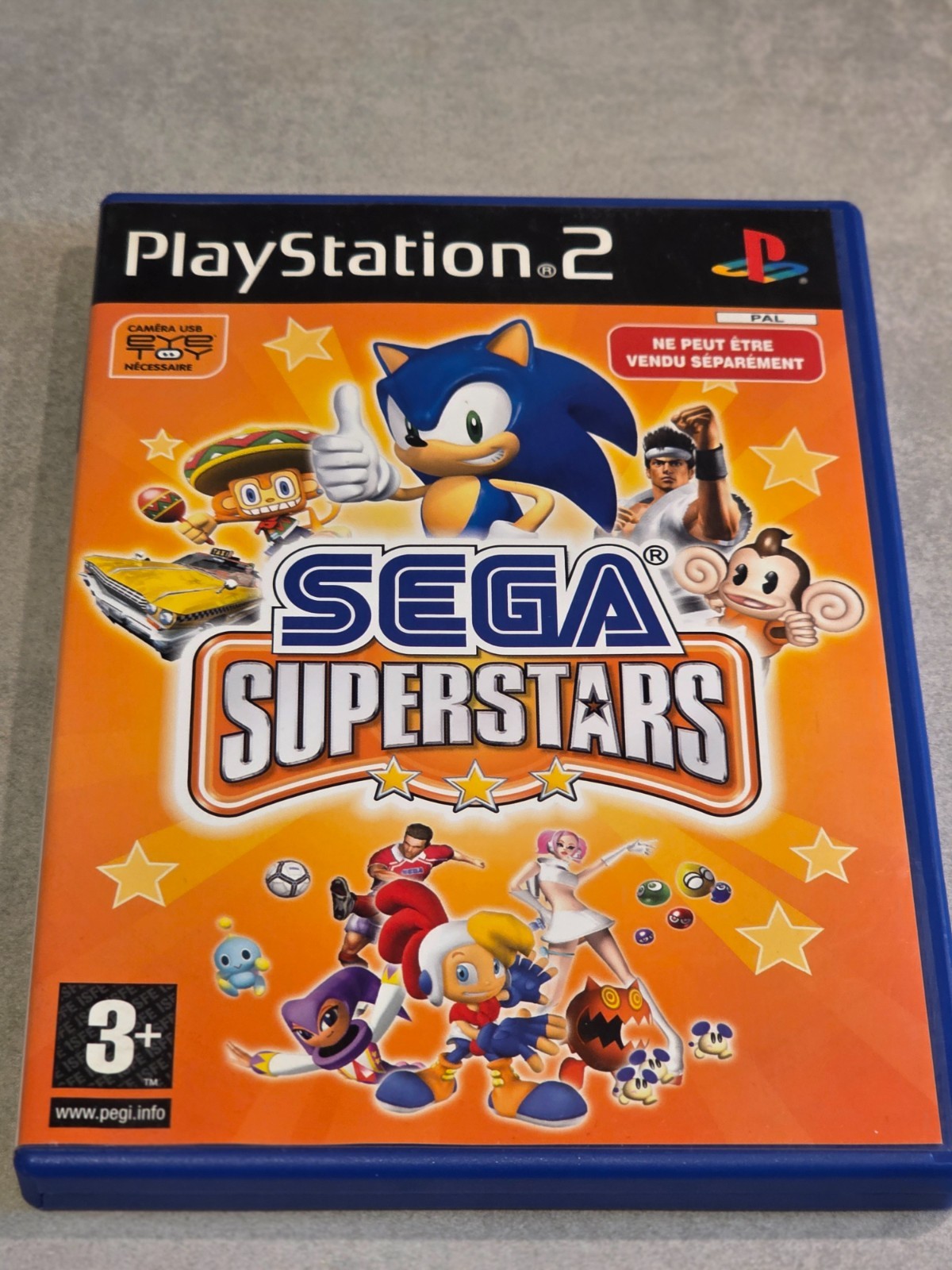 SEGA SUPERSTARS SONY PS2 PLAYSTATION 2
