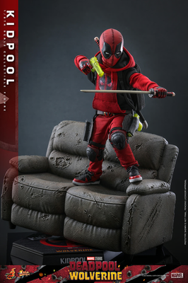 1/6 Marvel Deadpool & Wolverine: Kidpool Figure Hot Toys MMS763