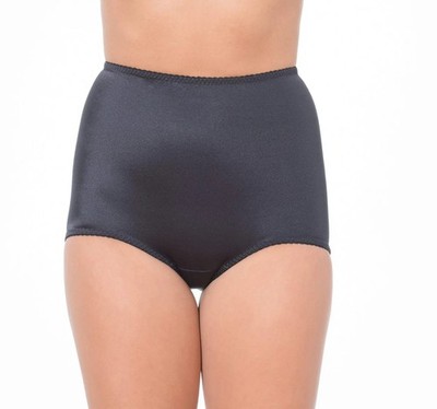 Rago Light Shaping Panty Brief, Black, Style 511, Size 2X (34)