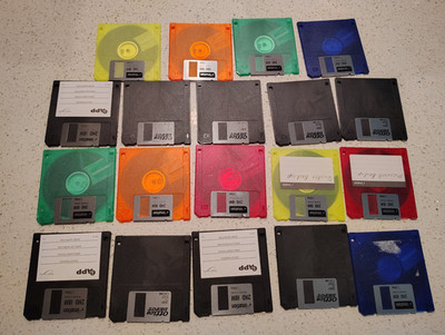19 floppy disks 3.5'' 1.44 MB Imation, Office Depot