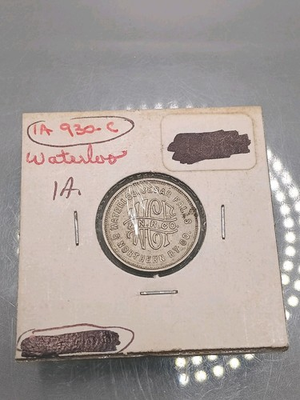 #ad Waterloo Cedar Falls IO Northern Ry Co. Token $15.00