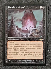 PARALLAX NEXUS – MTG Magic the Gathering Card – Nemesis – Rare (DS3D1K8)
