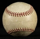 CINCINNATI REDS - AUTOGRAPHED SIGNED BASEBALL WITH CO-SIGNERS