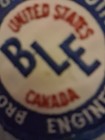 BLE Brotherhood of Local Engineers US Canada Embroidered Patch Railroadiana Vtg — photo 7