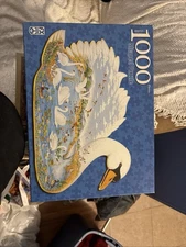 Eurographics Swans Vintage Jigsaw Puzzle 1000 Pieces