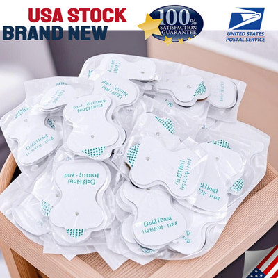 For Massager & Electrode Pads TENS Unit 50PCS Snap On Replacement Pads US