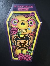 New! Open Box DEDDY BEARS Series 2 Muertobear Day Of The Dead Collectible Plush