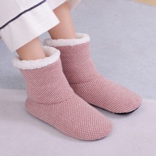 2Pair Winter Non-slip Sock Indoor Shoes Floor Socks Fleece Lined Thick Silippers