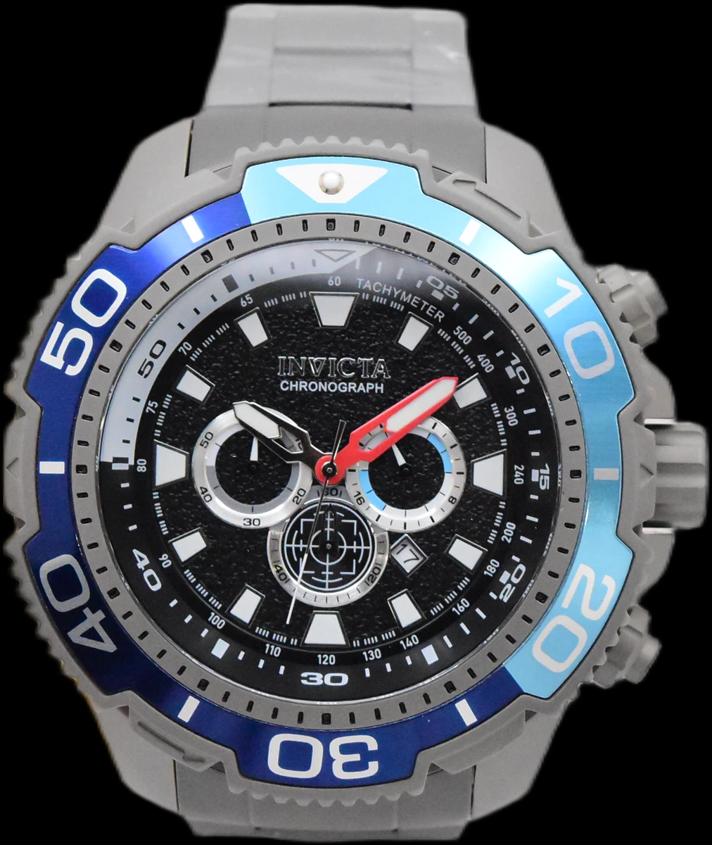Reloj cronógrafo Invicta Ti-22 Kaiju🔥 CAJA MASIVA 65 MM para hombre titanio 49486