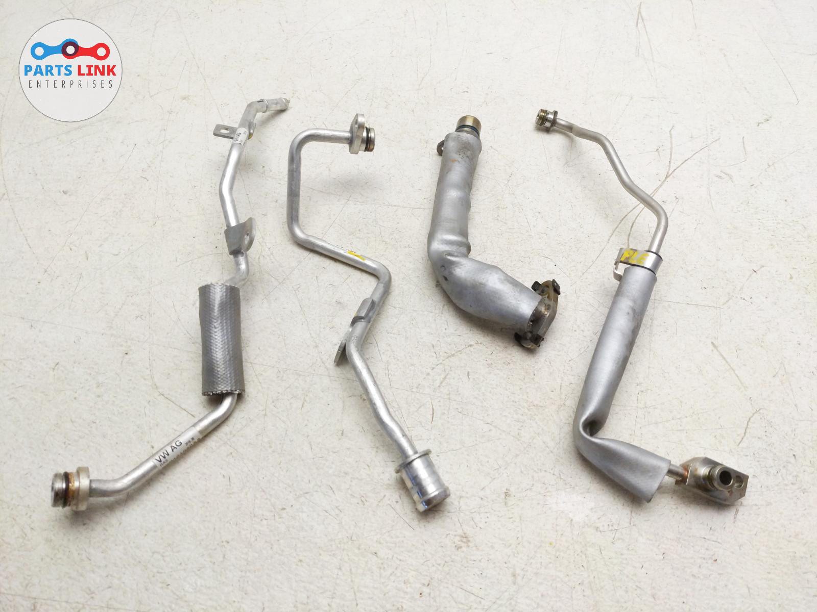 2016-20 BENTLEY BENTAYGA LEFT TURBO CHARGER OIL COOLANT WATER LINE HOSE SET 6.0L