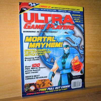Ultra Game Players Magazine Jul 1997 Issue 99 Mortal Kombat 4 NO LABEL