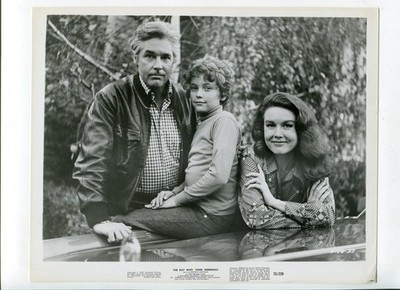 Boy Who Cried Werewolf-Kerwin Mathews and Scott Sealey-8x10-B&W-Still