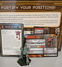 Battletech Locust IIC Mech Clan Cavalry Star Miniature Catalyst Games Lab New