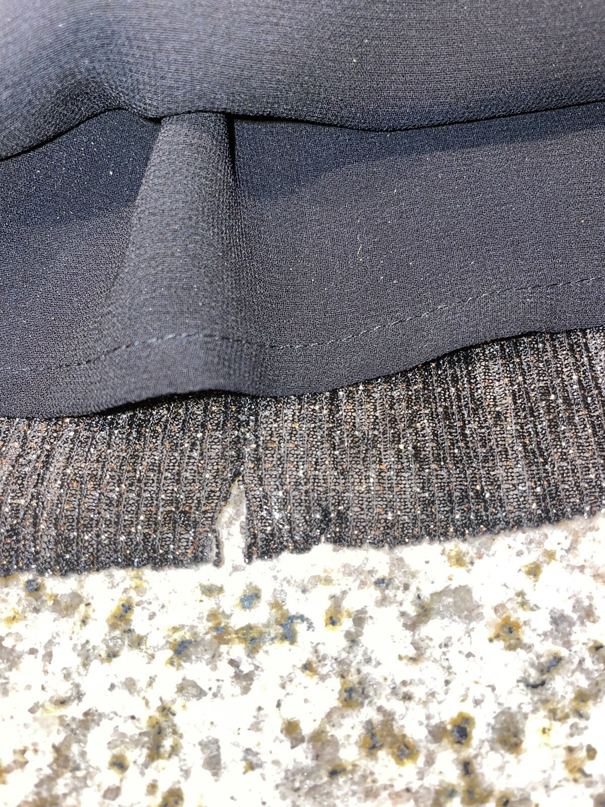 ZARA Basic Metallic Effect Size S Off-Shoulder To… - image 9