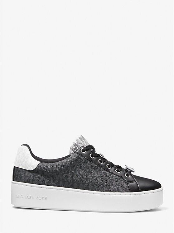 Michael Kors Poppy Lace Up Sneakers Women's 9.5 Michael Kors Poppy Lace Up Sneakers Women's 9.5