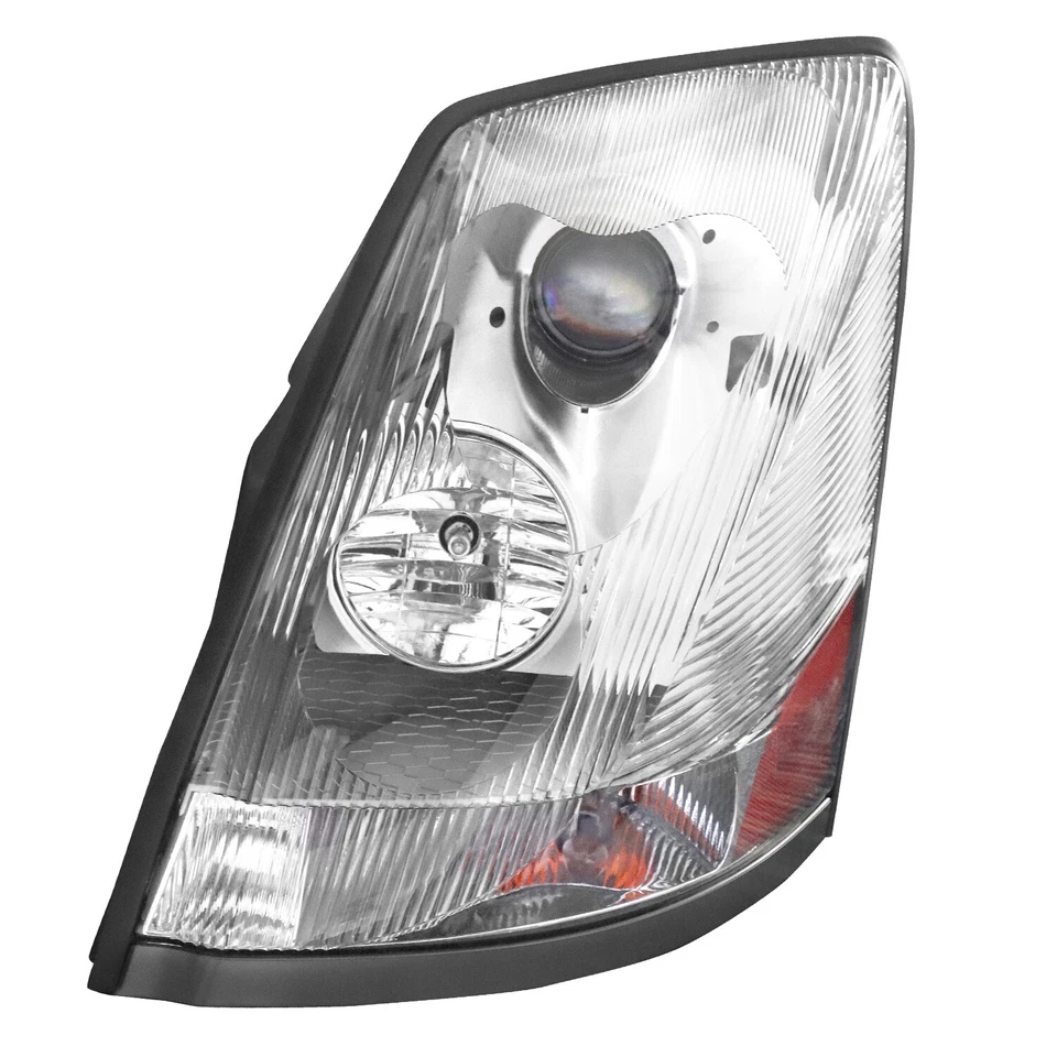 For Volvo VNL 2004-2017 Semi Truck Chrome Projector Halogen Headlight Set Pair Foto 4 de 4