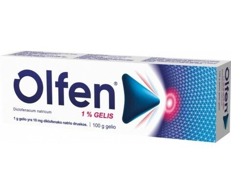 Olfen 1% Gel Pain & Inflammation Relief Non-Steroidal | eBay