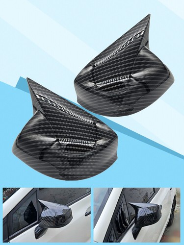 1Pair Carbon Fiber Car Rearview Mirror Cap Cover Trim For Honda Civic 2012-2015X - Picture 14 of 14