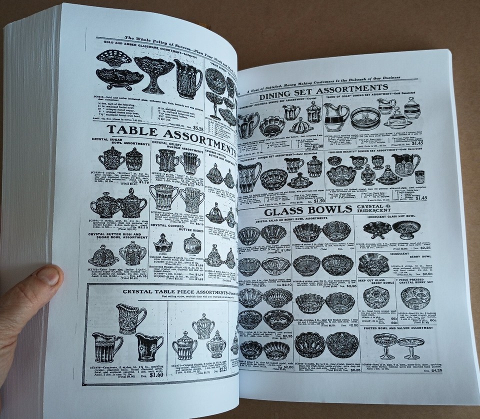 Butler Brothers Catalog Fenton Carnival Glass +Department Store