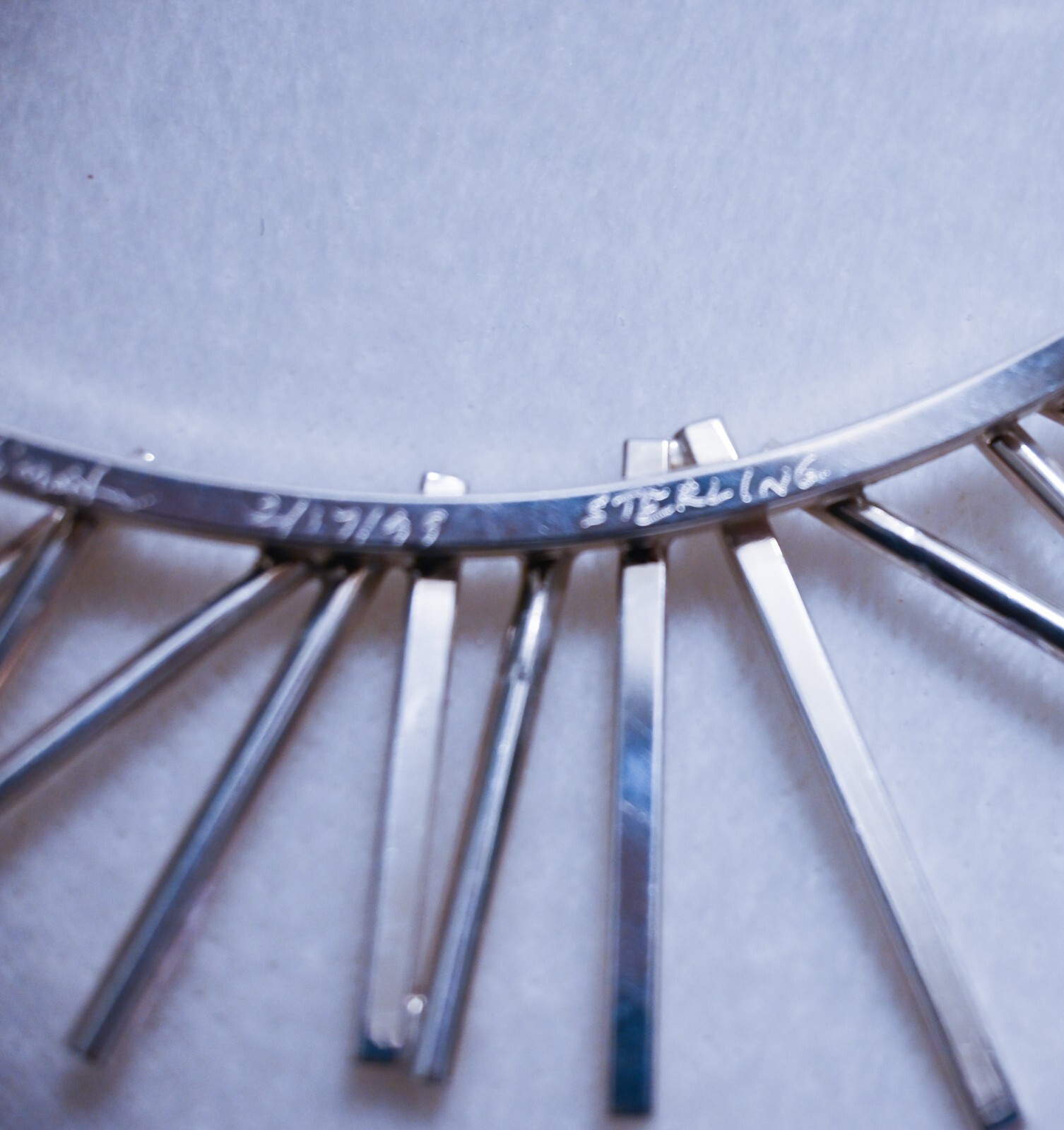 Exquisite Rare Signed Dated AARON RUBENSTEIN Scul… - image 5