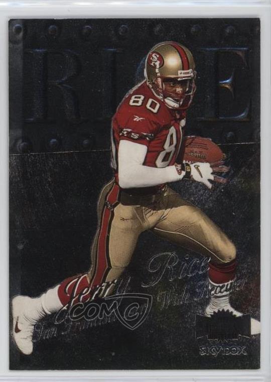 1999 Skybox Metal Universe Jerry Rice #135 HOF