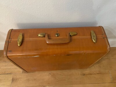 VINTAGE SUITCASE, Samsonite luggage, Travel Bag, Overnight bag, leather suitcase