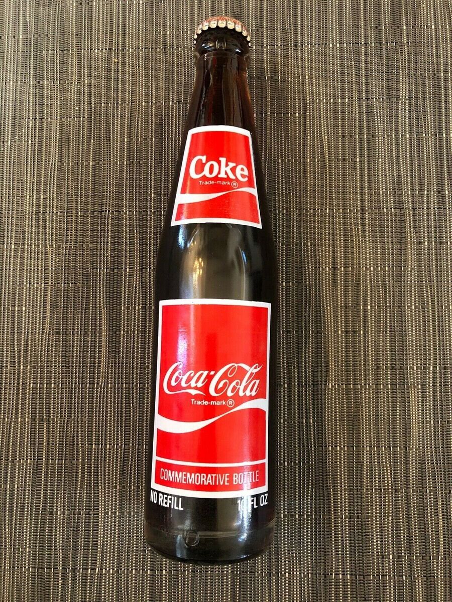 WALMART 25th Anniversary Coke-Cola Classic 10 Oz Full Bottle WALMART 25th Anniversary Coke-Cola Classic 10 Oz Full Bottle