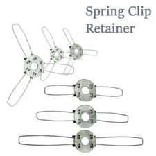 2x Spring Clip Retainer Fitting Part for Glass Lampshade 6cm-16cm 2/3 Arms Clips
